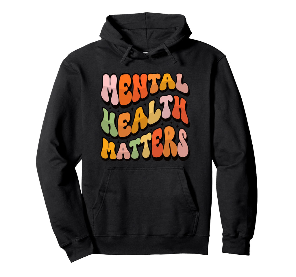 Mental Health Awareness Ribbon Items T-Shirt - Unique Graphic Men Women - T-Shirt, Sweatshirt, Hoodie