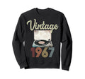 1967 Vinyl Record Player 57Th Sweatshirt - Fun Novelty Design Men Women - T-Shirt, Sweatshirt, Hoodie