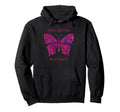 Anti Social Butterfly Hoodie - Unique Graphic Unisex - T-Shirt, Sweatshirt, Hoodie