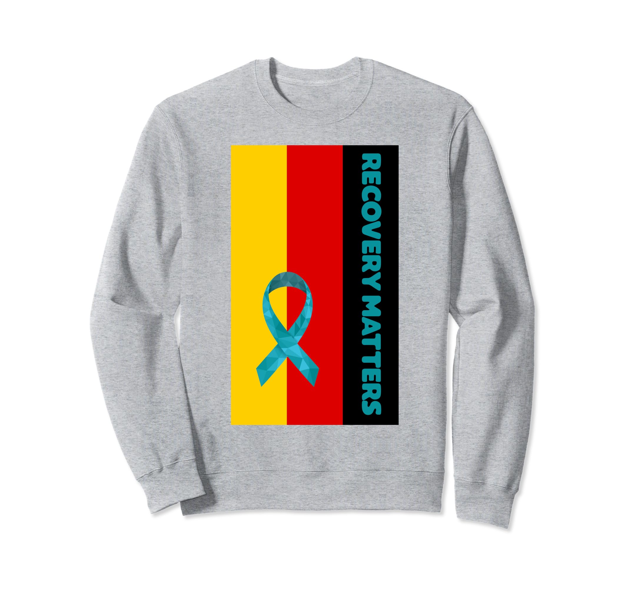 Mental Health Awareness Month Ribbon Hoodie - Streetwear Style for Adults - T-Shirt, Sweatshirt, Hoodie