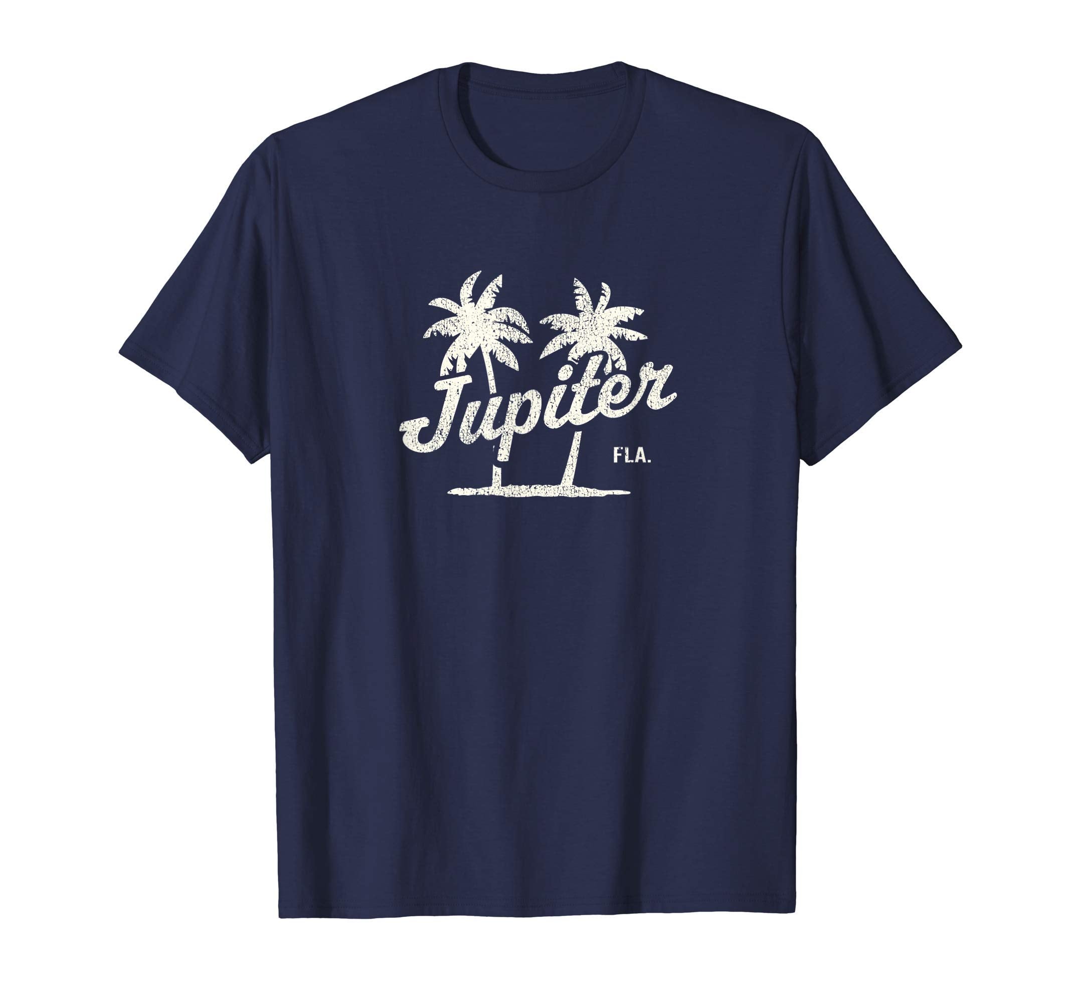 Jupiter Florida 70S Palm Trees T-Shirt - Minimalist Print for Adults - T-Shirt, Sweatshirt, Hoodie