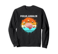 Human Brain Focus Juggler Adhd Warrior Sweatshirt - Minimalist Print Unisex - T-Shirt, Sweatshirt, Hoodie