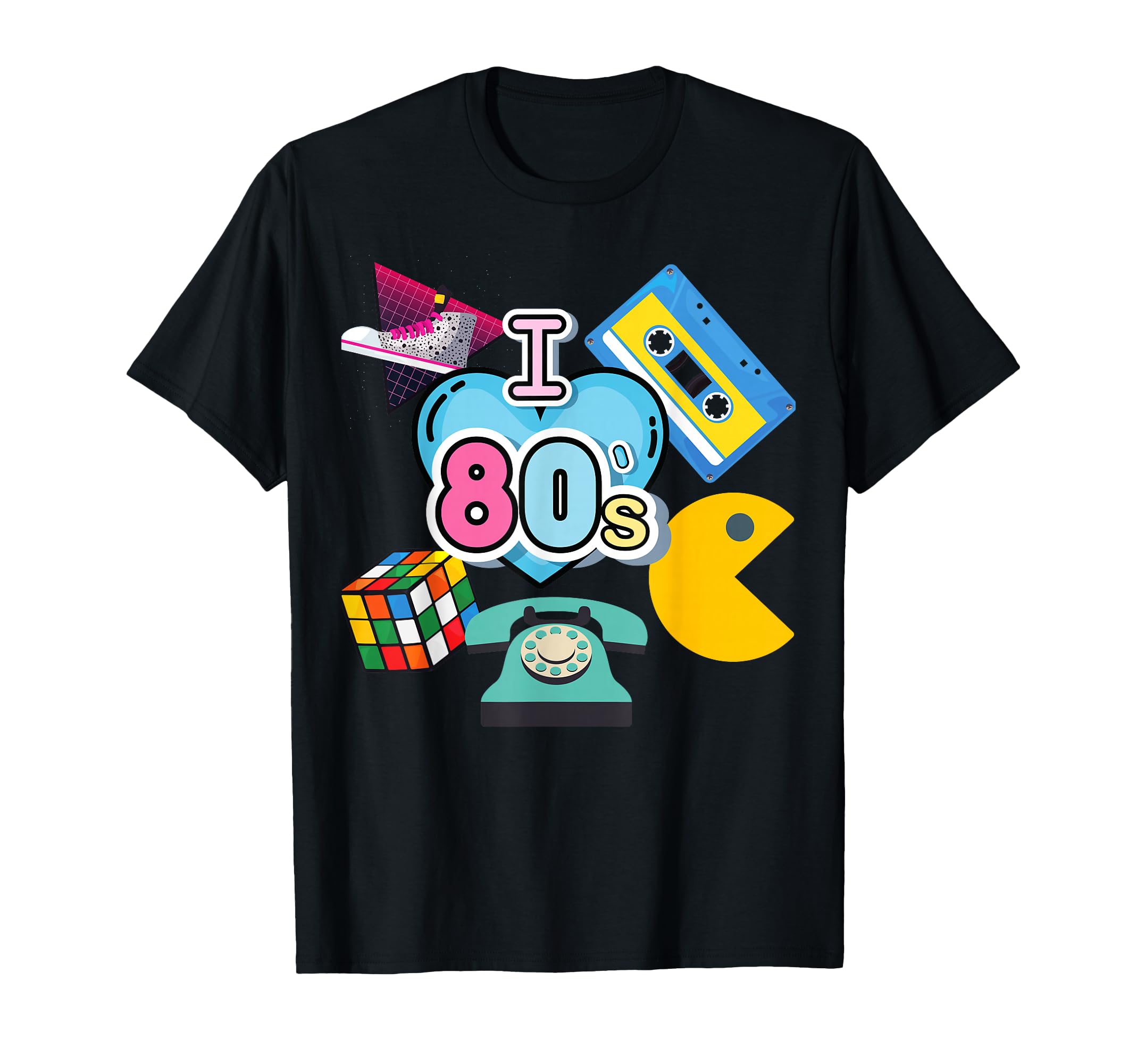Nostalgic I Love 80S Trip Down T-Shirt - Casual Everyday Wear for Adults - T-Shirt, Sweatshirt, Hoodie