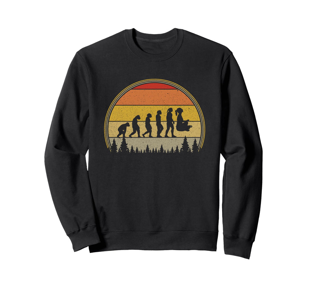 Sunset Evolution Meditation Yoga Sweatshirt - Streetwear Style Unisex - T-Shirt, Sweatshirt, Hoodie