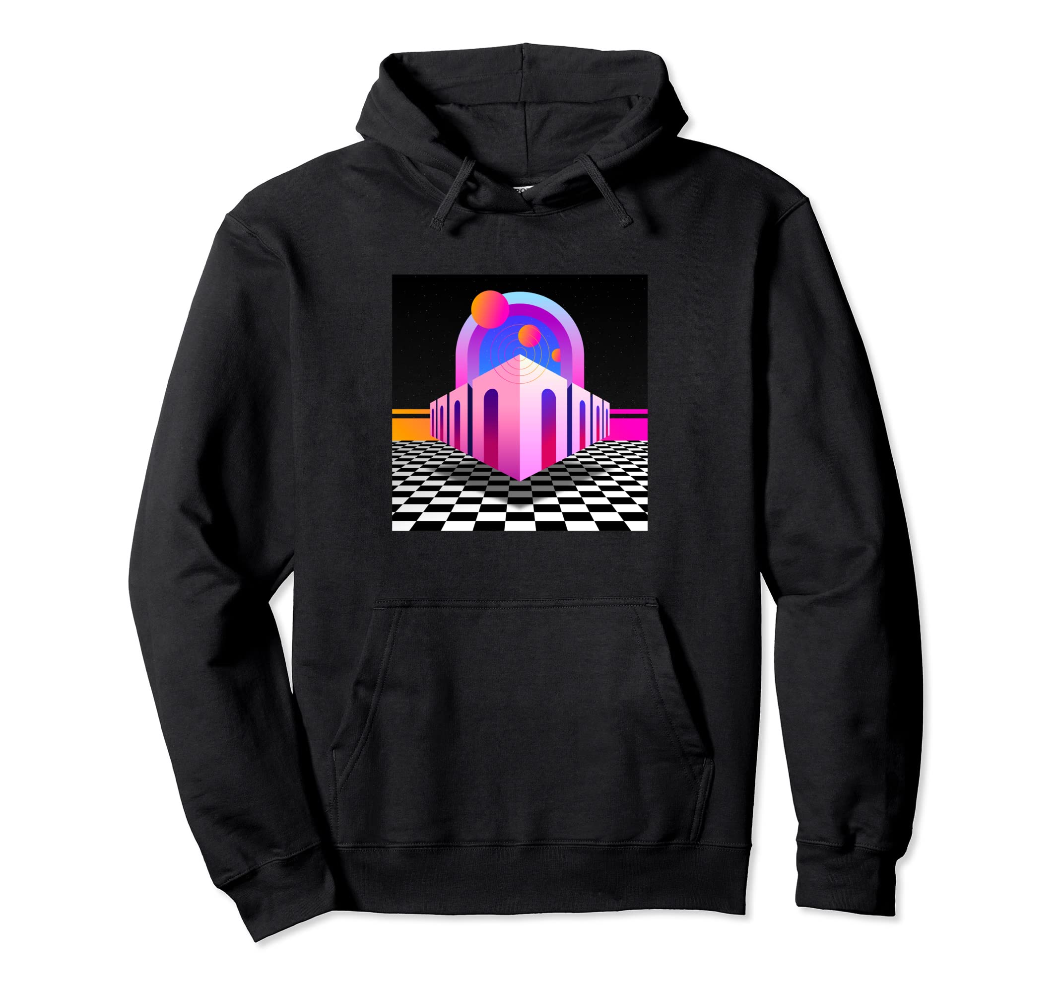Aesthetic Vaporwave Synthwave Retrowave Hoodie - Minimalist Print Unisex - T-Shirt, Sweatshirt, Hoodie