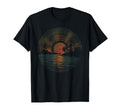 Summer Vinyl Sunset Vinyl Lp Record T-Shirt - Novelty Apparel for Adults - T-Shirt, Sweatshirt, Hoodie