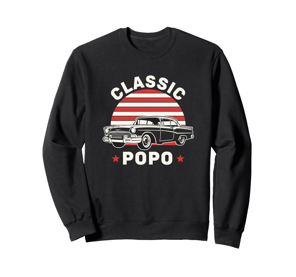 Car Popo Car Sweatshirt - Custom Art Print for Adults - T-Shirt, Sweatshirt, Hoodie