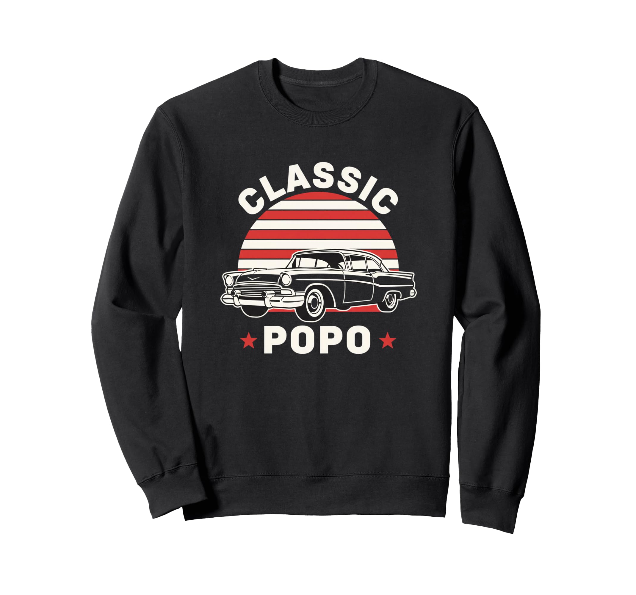 Car Popo Car Sweatshirt - Custom Art Print for Adults - T-Shirt, Sweatshirt, Hoodie