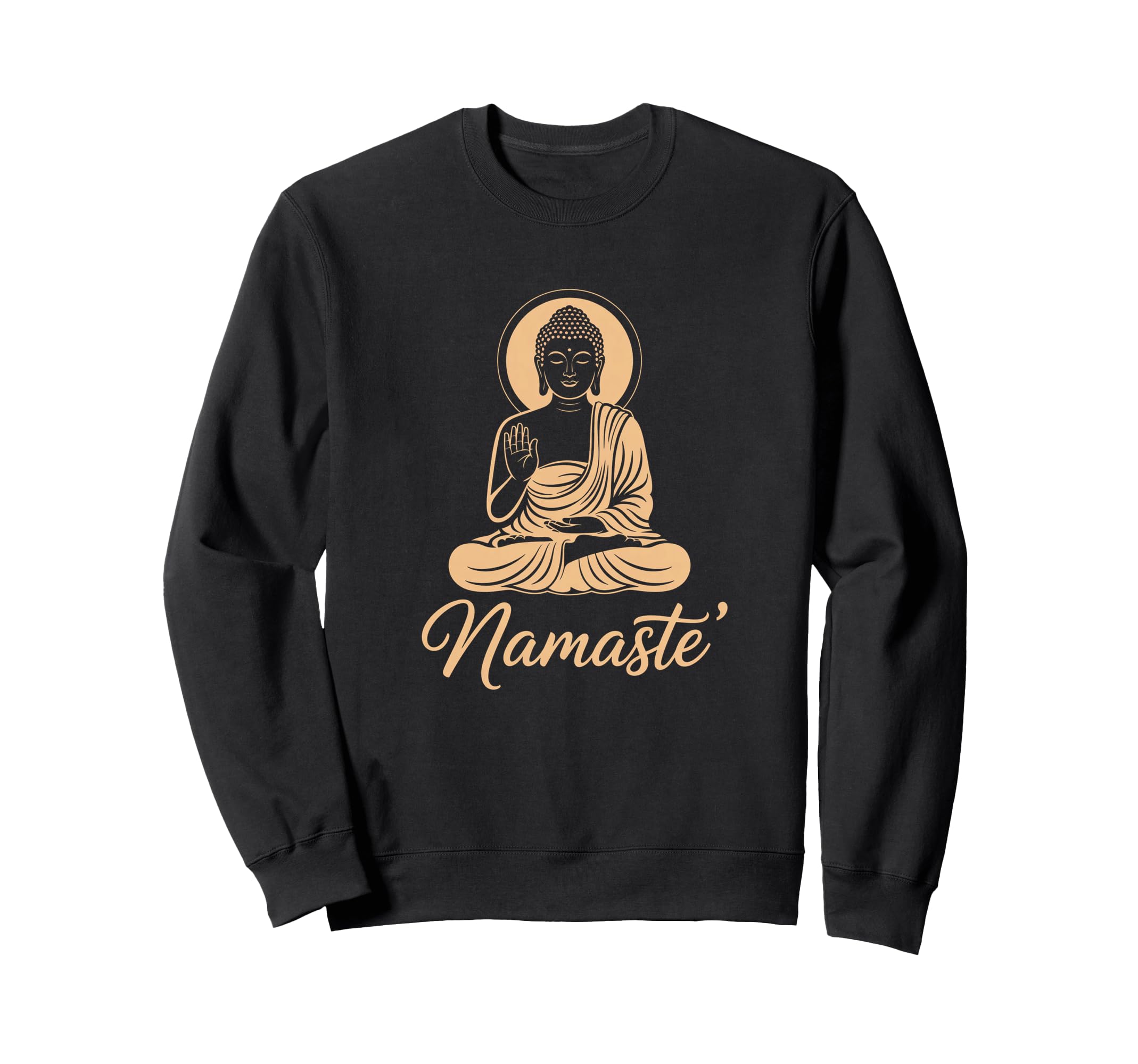 Namaste Buddha Blessing Spiritual Sweatshirt - Unique Graphic Unisex - T-Shirt, Sweatshirt, Hoodie