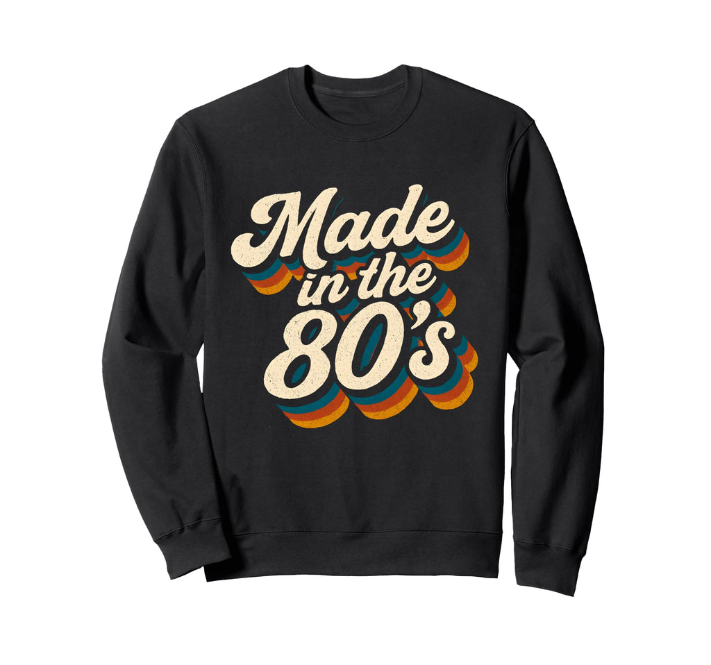 Timeless 80S Groovy Typography Sweatshirt - Custom Art Print Unisex - T-Shirt, Sweatshirt, Hoodie