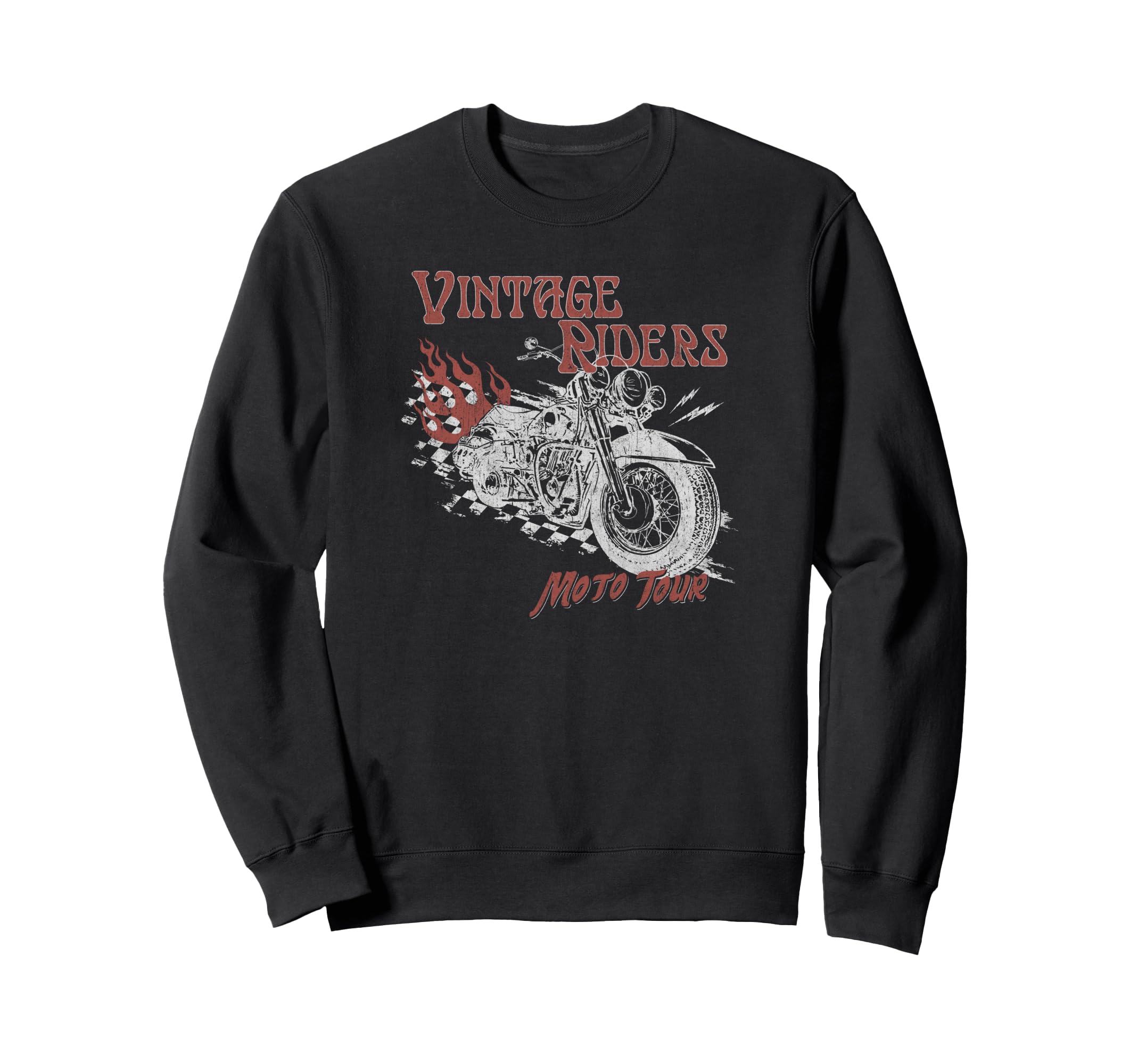 Trendy Riders Moto Tour Motorcycle Sweatshirt - Streetwear Style Men Women - T-Shirt, Sweatshirt, Hoodie