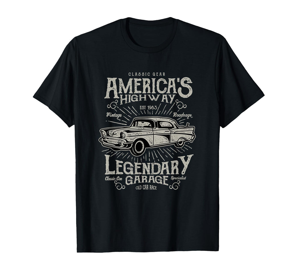 Old Car T-Shirt - Fun Novelty Design for Adults - T-Shirt, Sweatshirt, Hoodie