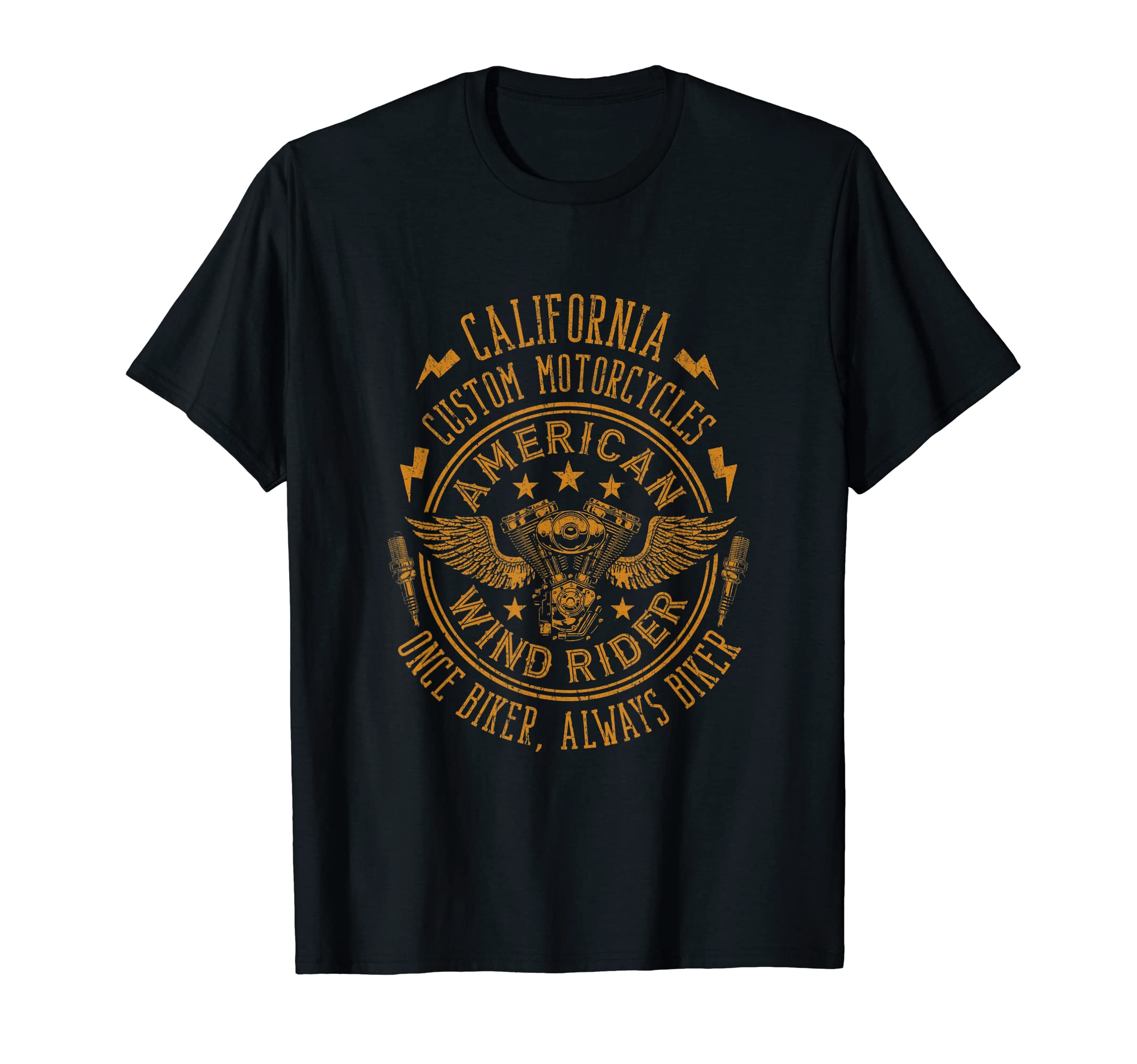 American Custom Motorcycles T-Shirt - Fun Novelty Design Unisex - T-Shirt, Sweatshirt, Hoodie
