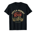 Lifes Journey Enjoy Ride Motorcycle T-Shirt - Fun Novelty Design Unisex - T-Shirt, Sweatshirt, Hoodie
