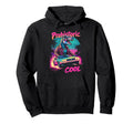 80S 70S Car T Rex Dinosaur Aesthetic Hoodie - Unique Graphic Men Women - T-Shirt, Sweatshirt, Hoodie