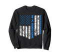 No One Stands Alone Usa Flag Mental Sweatshirt - Novelty Apparel Unisex - T-Shirt, Sweatshirt, Hoodie