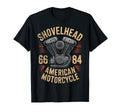 Hd Motorcycle Vtwin Shovelhead Engine T-Shirt - Minimalist Print Men Women - T-Shirt, Sweatshirt, Hoodie
