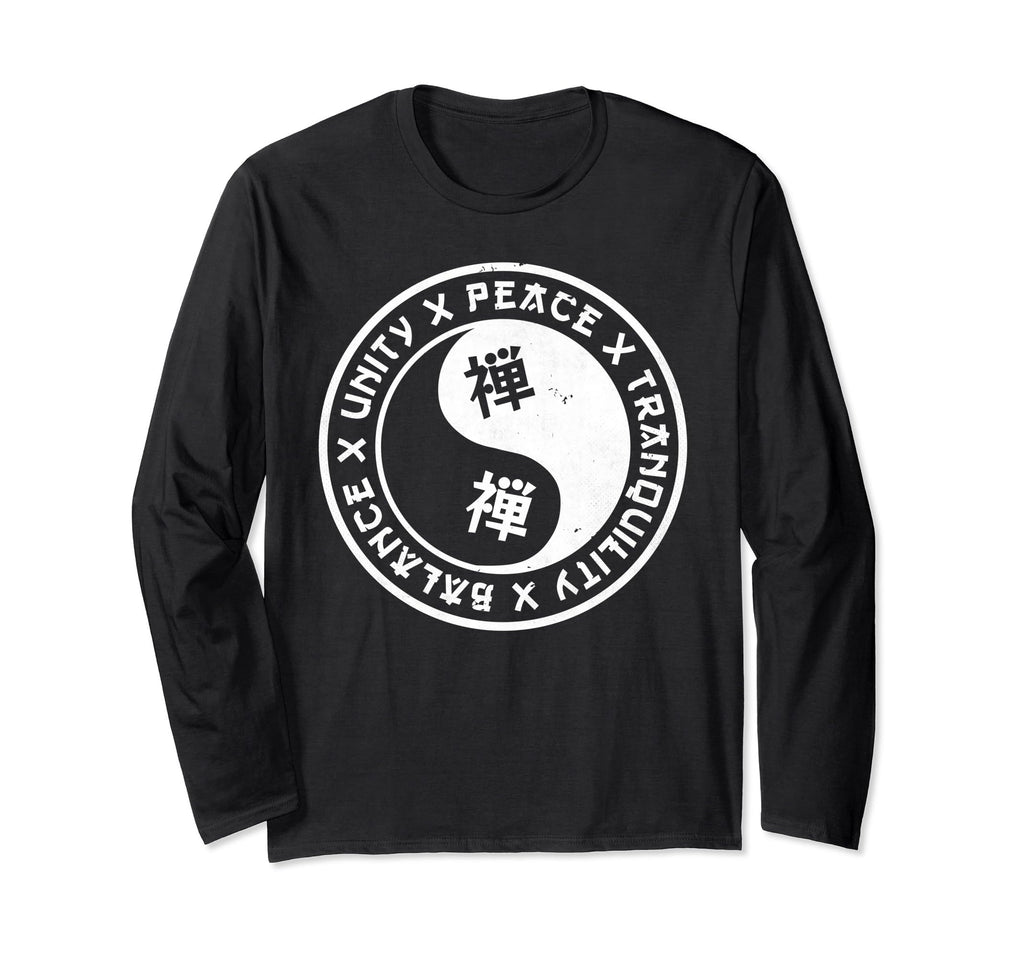 Yin Yang Balance Unity Peace T-Shirt - Trendy Graphic for Adults - T-Shirt, Sweatshirt, Hoodie