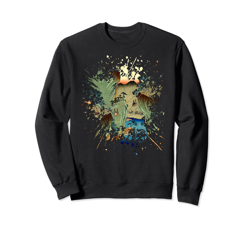 Famous Fine Art Basket Ferry Sweatshirt - Aesthetic Graphic Unisex - T-Shirt, Sweatshirt, Hoodie