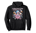 Overstimulated Moms Club Mom Hoodie - Novelty Apparel for Adults - T-Shirt, Sweatshirt, Hoodie
