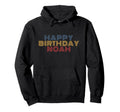 Happy Birthday Noah Personalized Name Hoodie - Unique Graphic Unisex - T-Shirt, Sweatshirt, Hoodie