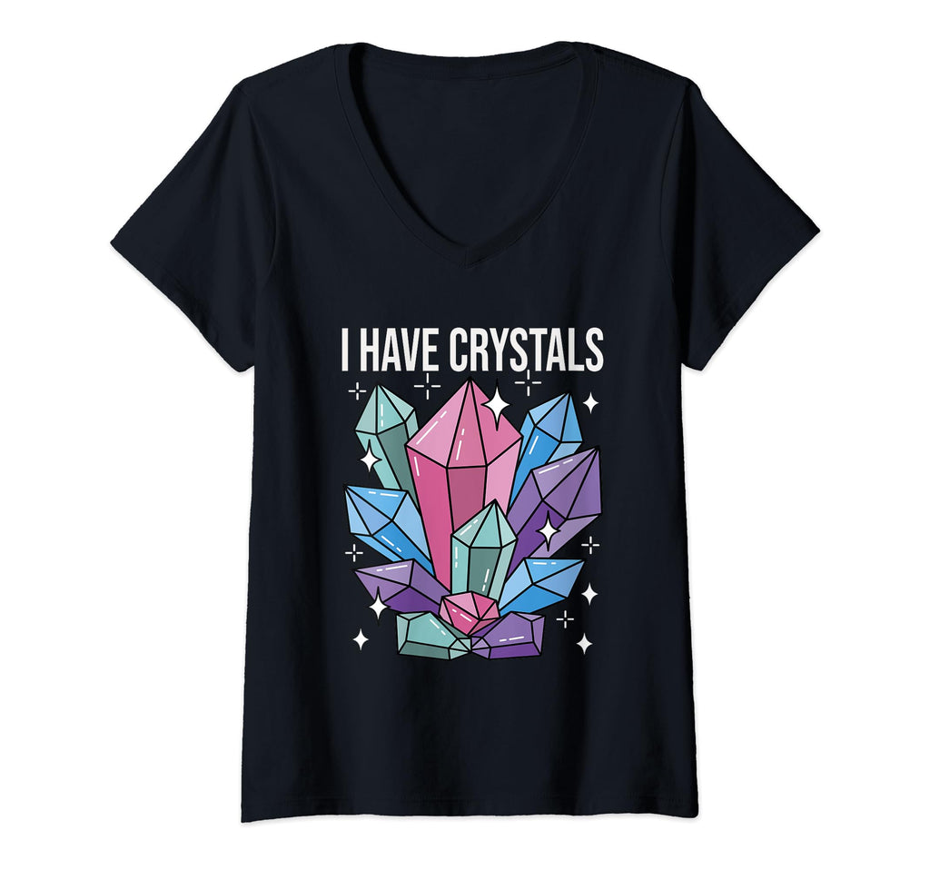Womens Crystal Healing Spiritual T-Shirt - Streetwear Style for Adults - T-Shirt, Sweatshirt, Hoodie