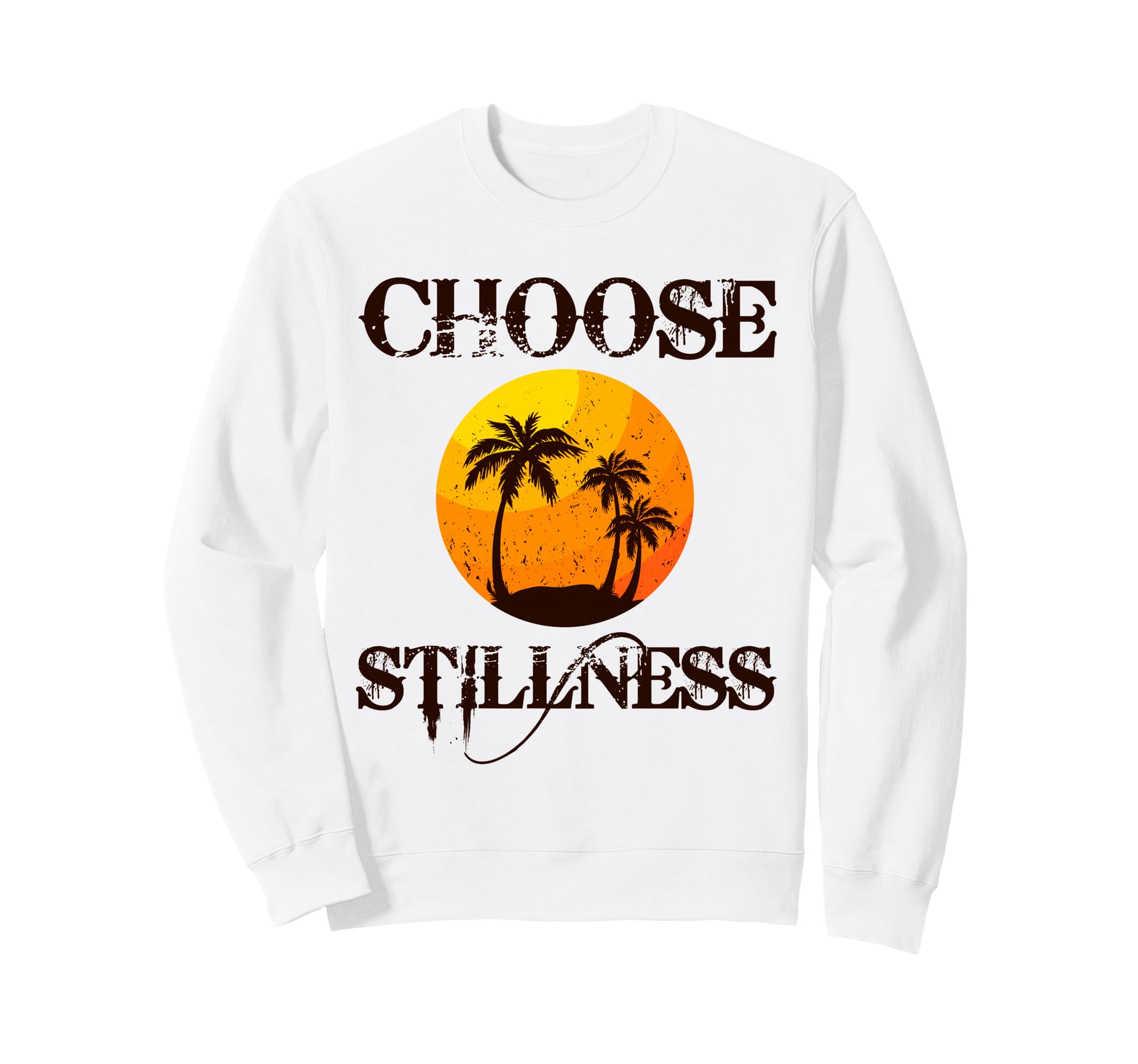 Choose Stillness Meditation Yoga Sweatshirt - Aesthetic Graphic for Adults - T-Shirt, Sweatshirt, Hoodie