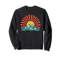 Mountain Sunset Landscape Sweatshirt - Aesthetic Graphic for Adults - T-Shirt, Sweatshirt, Hoodie