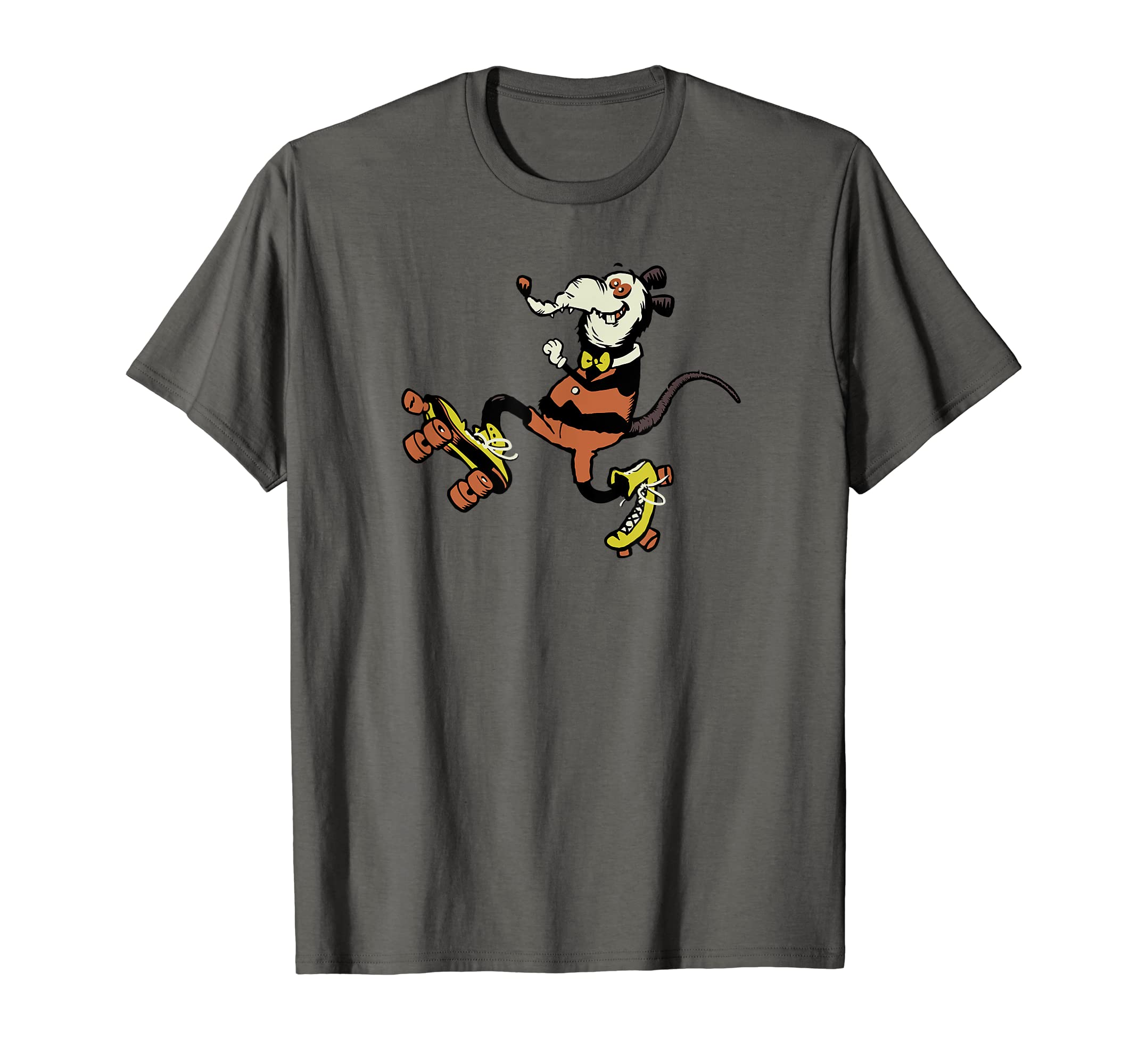 Rink Rat Roller Skating Rat T-Shirt - Minimalist Print for Adults - T-Shirt, Sweatshirt, Hoodie