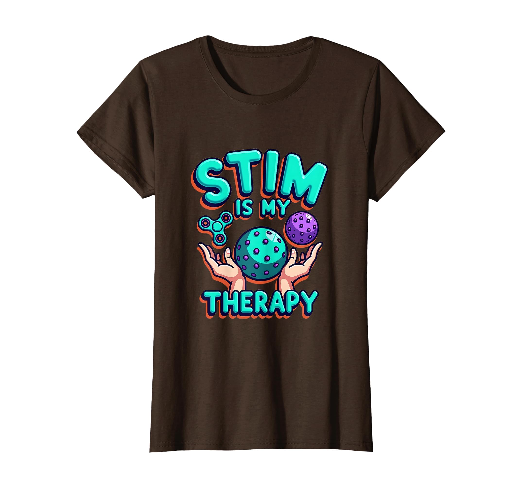 Stim Is My Therapy Neurodivergent Pride T-Shirt - Fun Novelty Design Unisex - T-Shirt, Sweatshirt, Hoodie