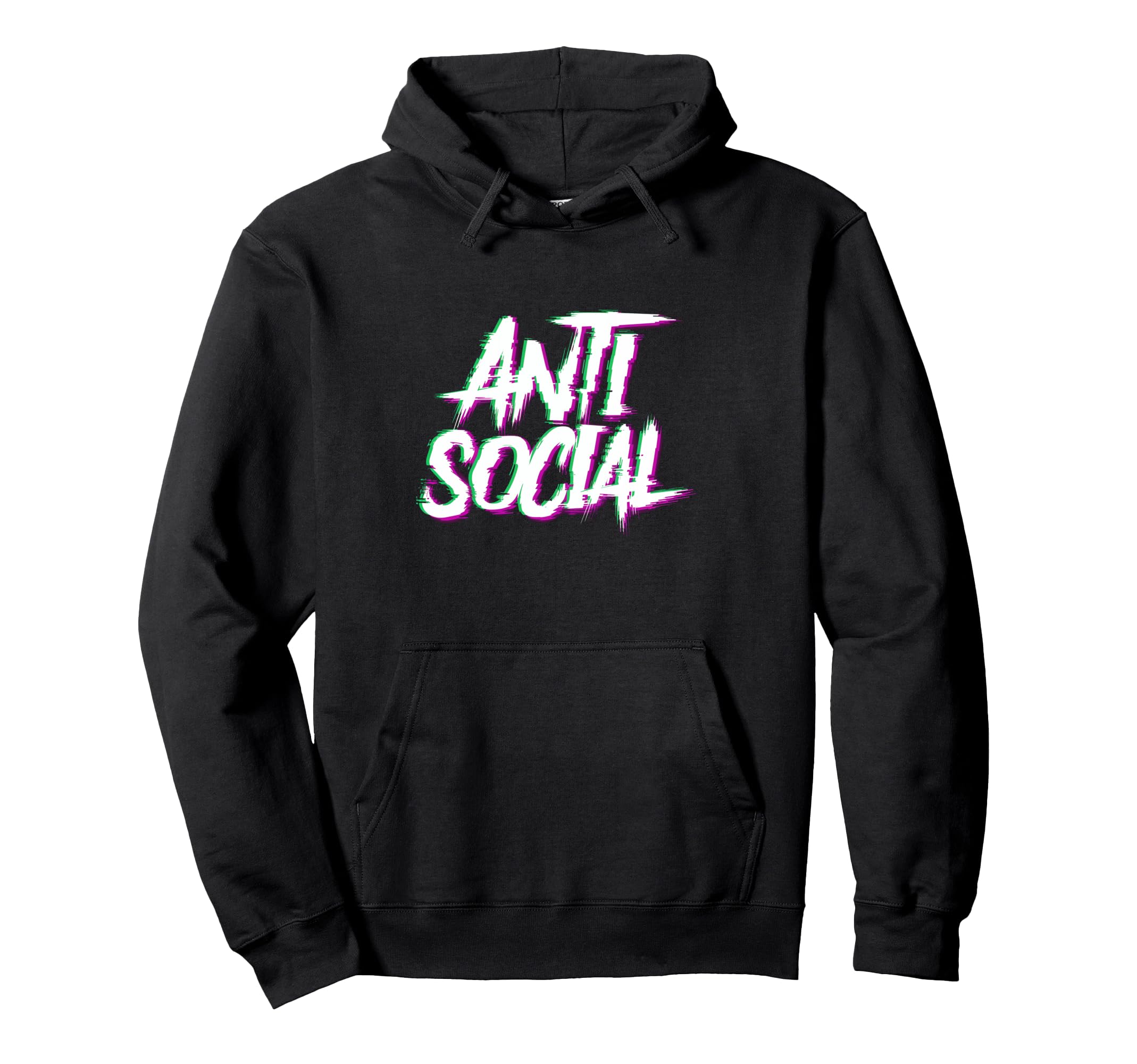 Anti Social Introvert Haters Edm Raves Hoodie - Unique Graphic Unisex - T-Shirt, Sweatshirt, Hoodie