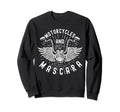 Motorcycles And Mascara Bikers Sweatshirt - Graphic Print Unisex - T-Shirt, Sweatshirt, Hoodie