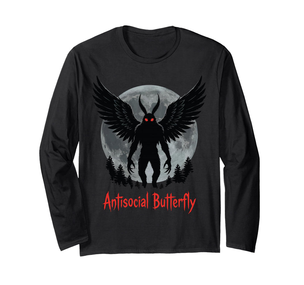 Antisocial Butterfly T-Shirt - Aesthetic Graphic Unisex - T-Shirt, Sweatshirt, Hoodie
