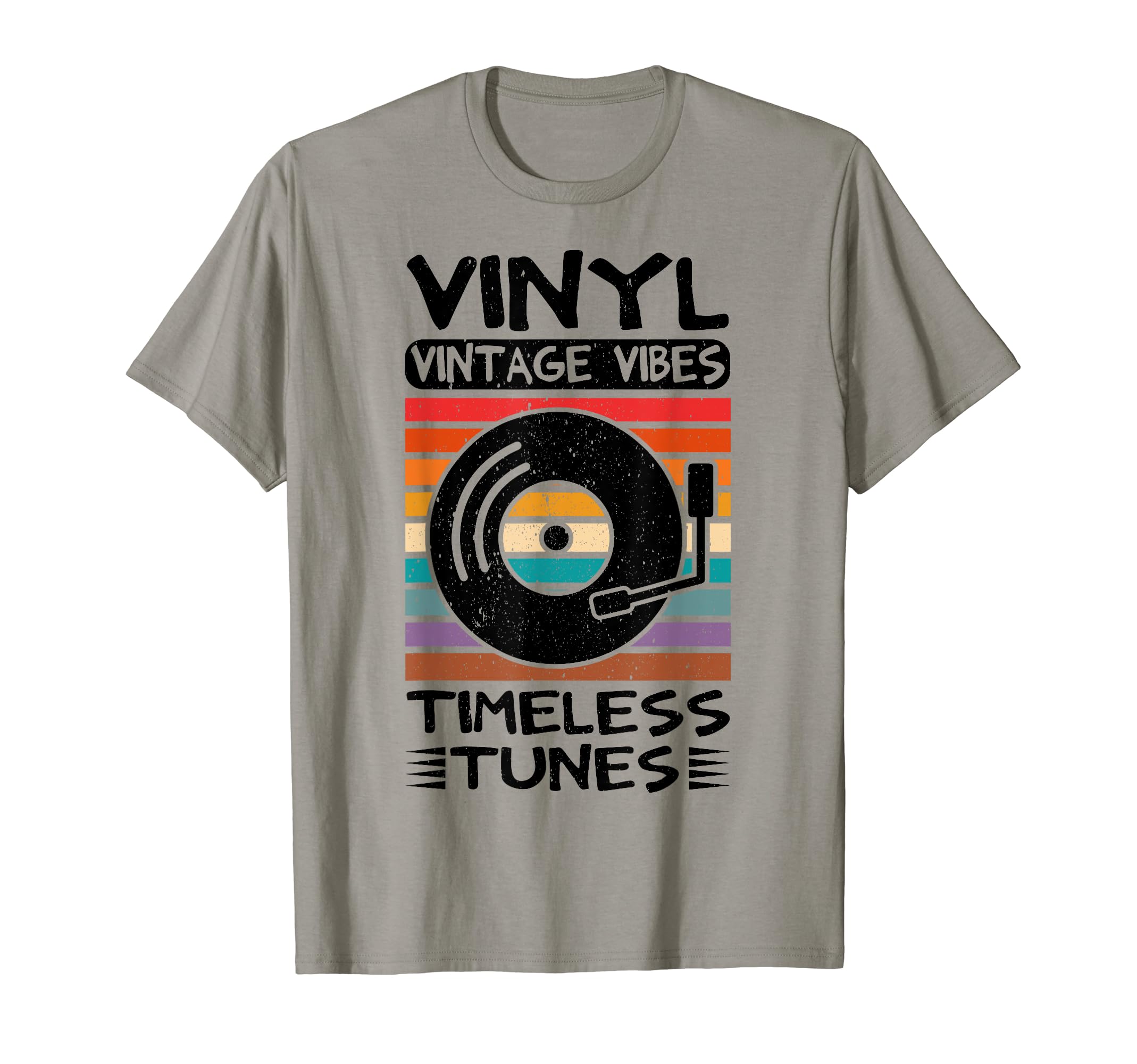 Vinyl Vibes Timeless Tunes Vinyl T-Shirt - Fun Novelty Design for Adults - T-Shirt, Sweatshirt, Hoodie