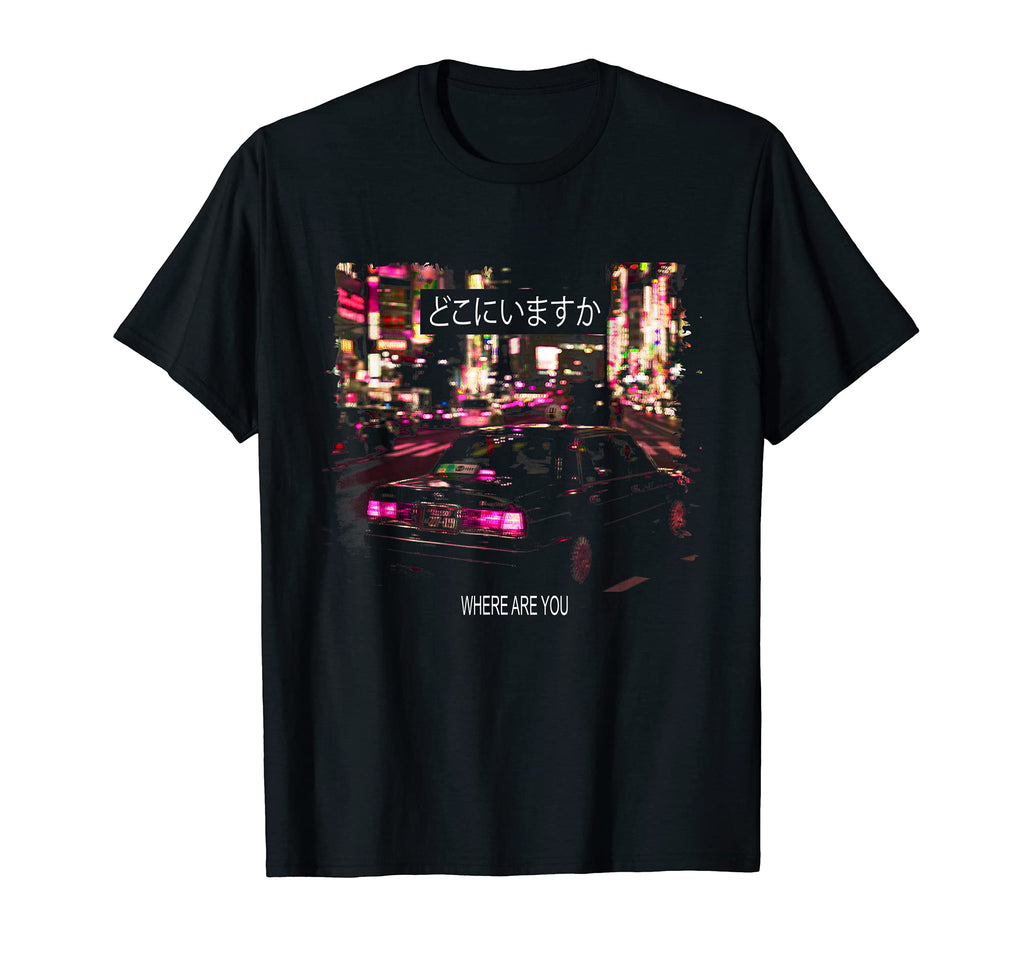 Aesthetic Vaporwave Japan 80S 90S Meme T-Shirt - Fun Novelty Design Unisex - T-Shirt, Sweatshirt, Hoodie