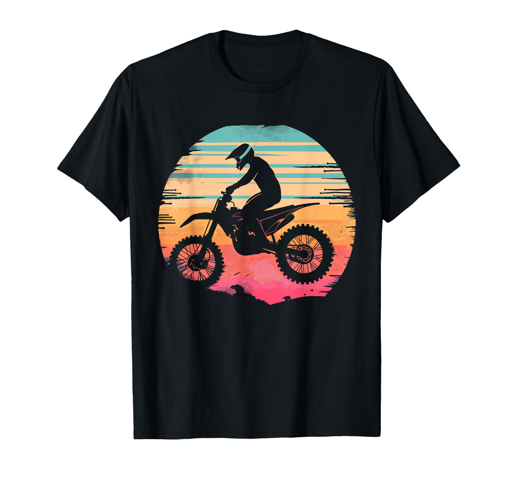 Bike Dirtbike Dirt Rider Motocross T-Shirt - Minimalist Print Men Women - T-Shirt, Sweatshirt, Hoodie