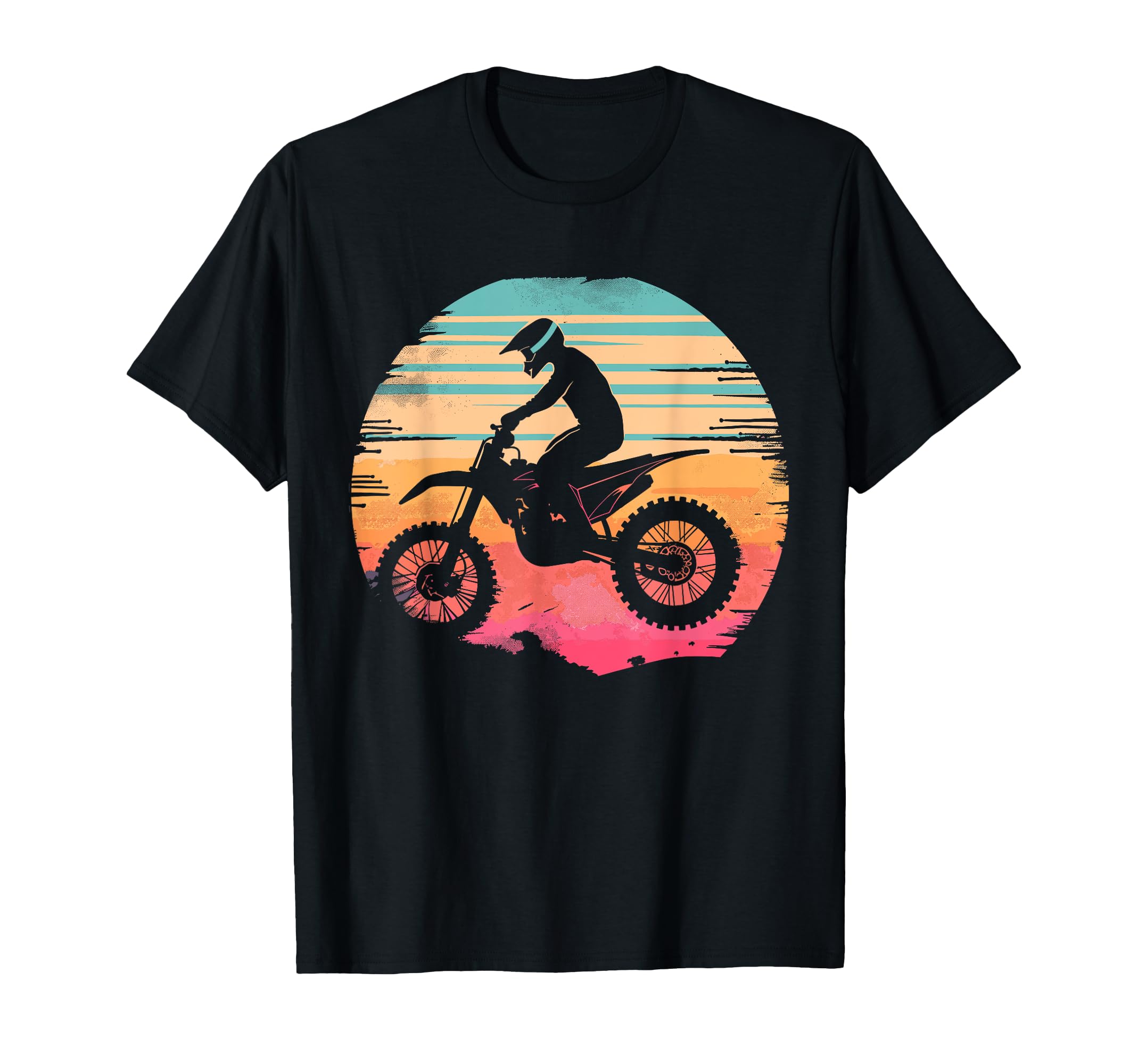 Bike Dirtbike Dirt Rider Motocross T-Shirt - Minimalist Print Men Women - T-Shirt, Sweatshirt, Hoodie