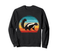 Funny Skunk Outfit 70S 80S Animals Sweatshirt - Graphic Print for Adults - T-Shirt, Sweatshirt, Hoodie