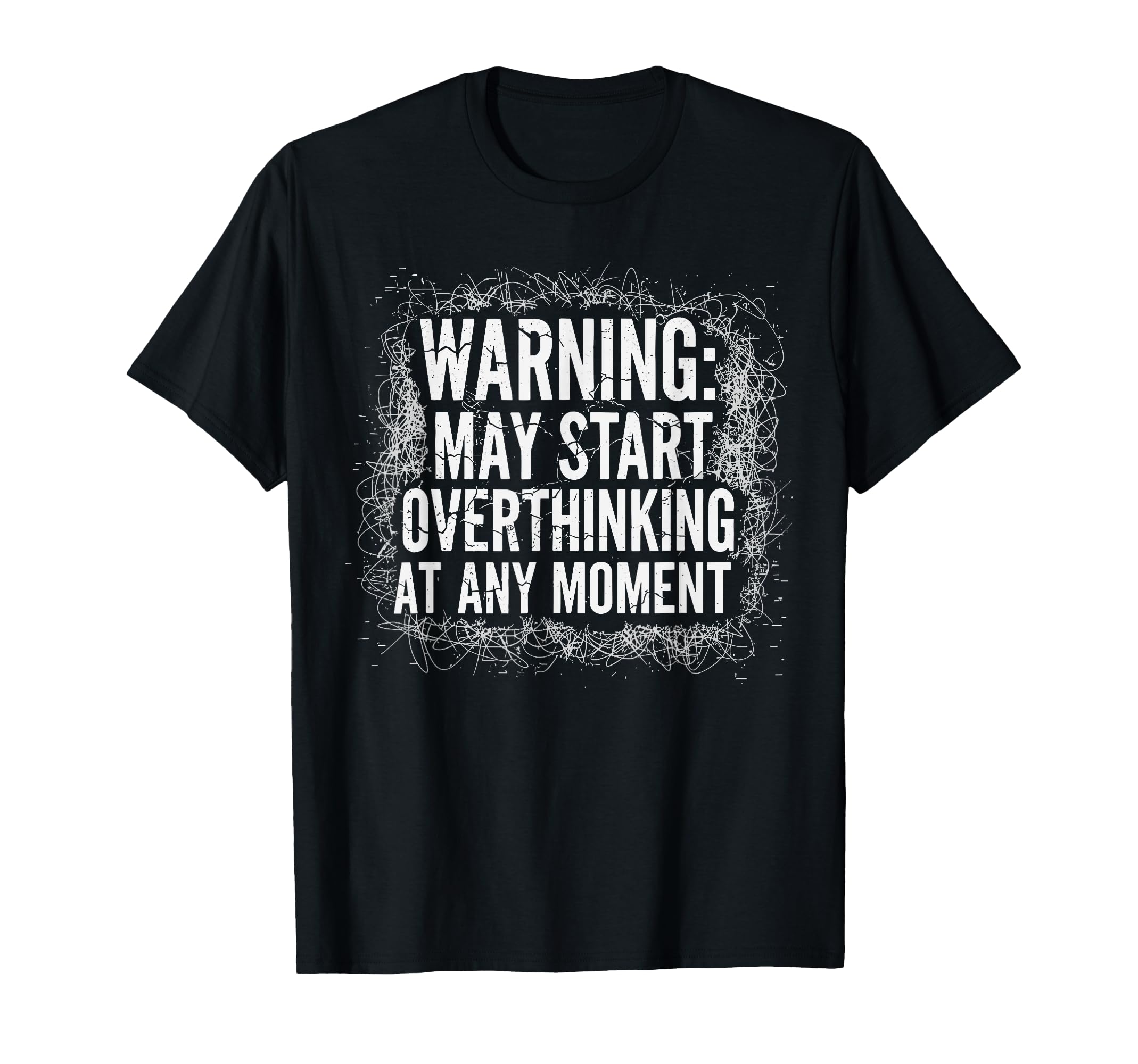 Sarcastic Introvert Warning May Start T-Shirt - Unique Graphic for Adults - T-Shirt, Sweatshirt, Hoodie