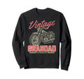 Grandad Motorcycle Fathers Day Sweatshirt - Custom Art Print Unisex - T-Shirt, Sweatshirt, Hoodie