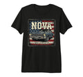 1966 1967 Nova Ss Pro Touring Usa Flag T-Shirt - Novelty Apparel Men Women - T-Shirt, Sweatshirt, Hoodie