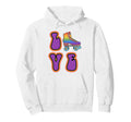 1970S Love Roller Skating Hoodie - Casual Everyday Wear Unisex - T-Shirt, Sweatshirt, Hoodie