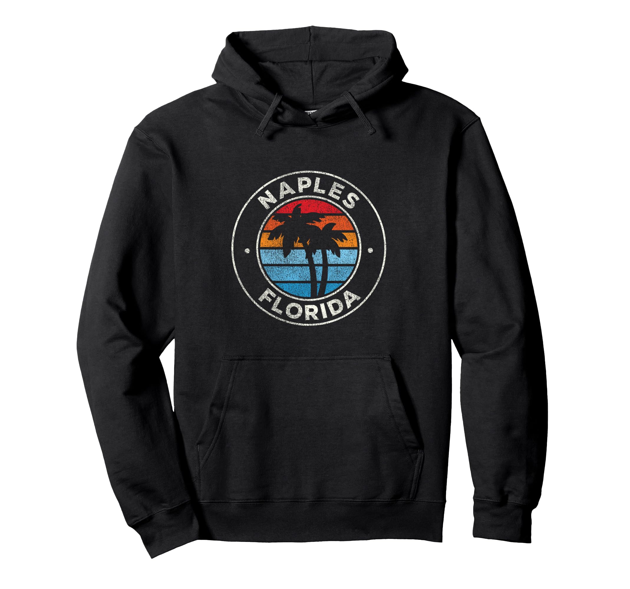 Naples Florida Fl 70S Hoodie - Aesthetic Graphic Unisex - T-Shirt, Sweatshirt, Hoodie