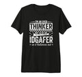 Im Overthinker But Also Idgaf Funny T-Shirt - Novelty Apparel for Adults - T-Shirt, Sweatshirt, Hoodie