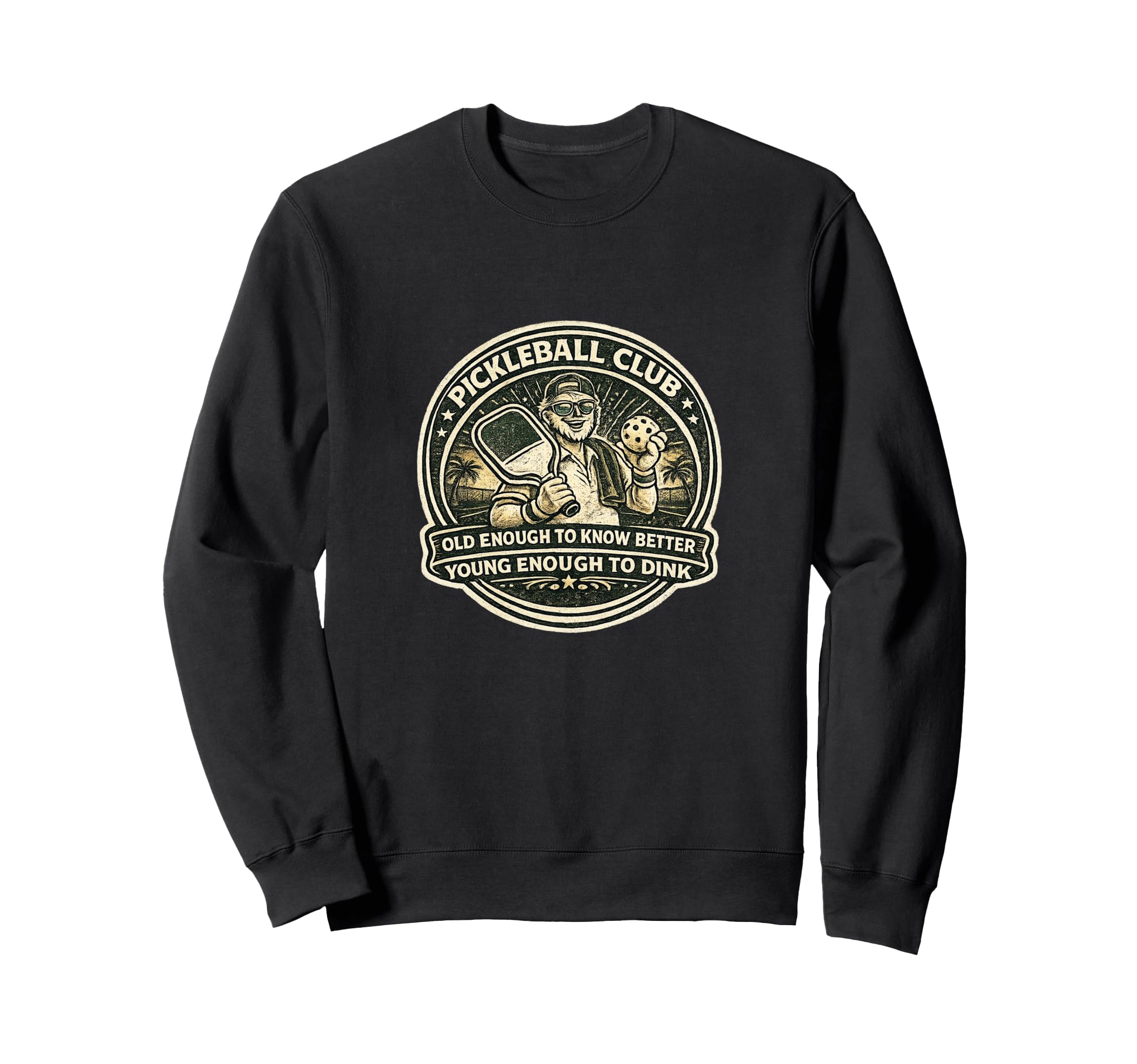 Caffeinated And Chronically Sweatshirt - Fun Novelty Design Men Women - T-Shirt, Sweatshirt, Hoodie
