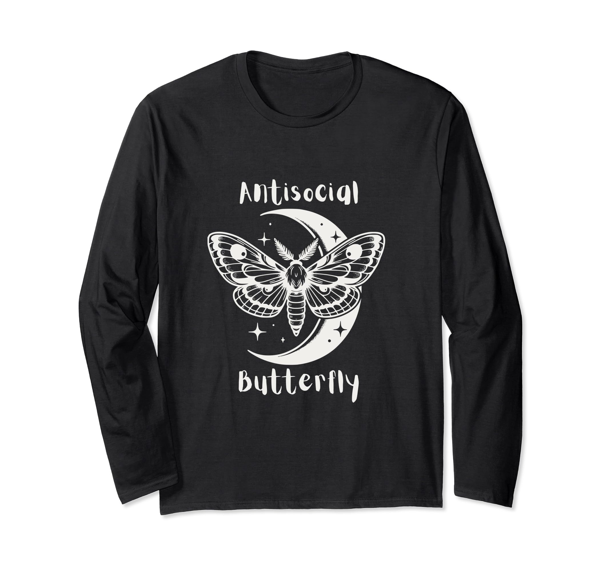 Antisocial Butterfly T-Shirt - Casual Everyday Wear Men Women - T-Shirt, Sweatshirt, Hoodie