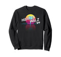 Harris Walz 24 Synthwave Outrun 80S Sweatshirt - Novelty Apparel Unisex - T-Shirt, Sweatshirt, Hoodie