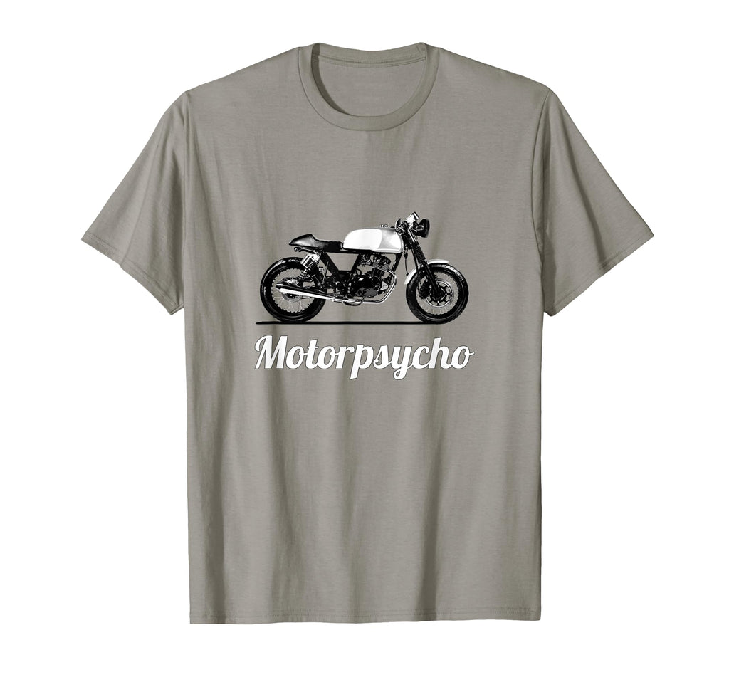 Motorpsycho Cafe Racer Motorcycle T-Shirt - Streetwear Style for Adults - T-Shirt, Sweatshirt, Hoodie