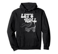 Roller Skating Skate 1970S Lets Roll Hoodie - Streetwear Style Unisex - T-Shirt, Sweatshirt, Hoodie