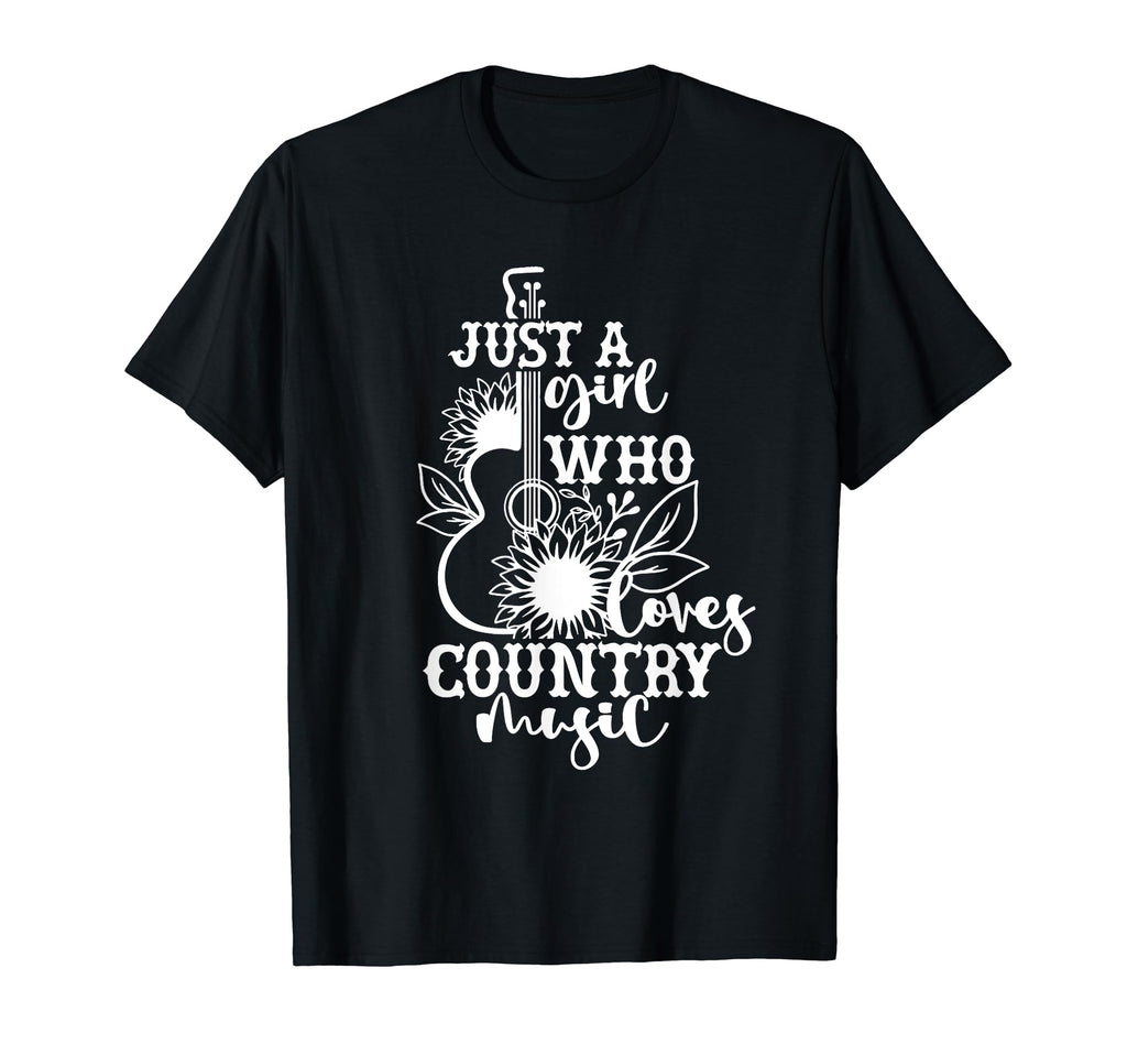 Just Who Love Country Music Country T-Shirt - Custom Art Print Unisex - T-Shirt, Sweatshirt, Hoodie